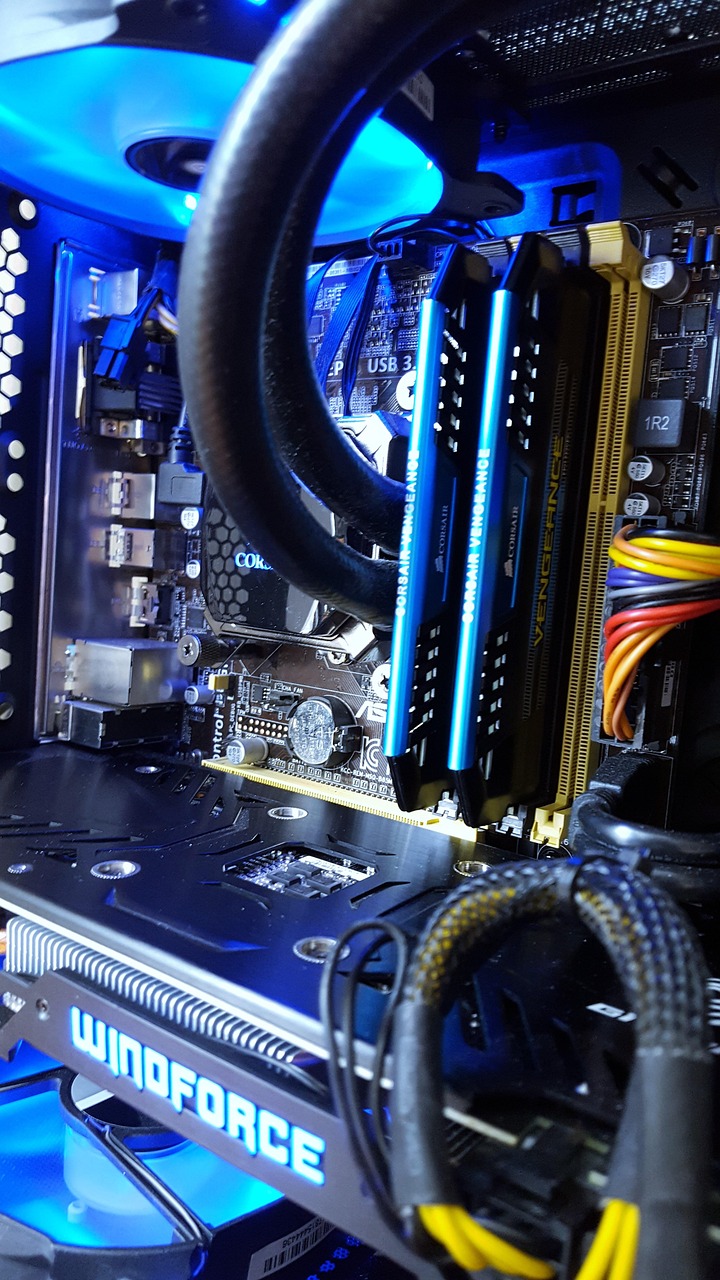 computer, hardware, technology, blue computer, blue laptop, computer, computer, computer, computer, computer, technology